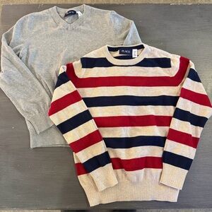 Set of 2 Boy’s Sweaters The Children’s Place Size Medium 7/8 Excellent Condition